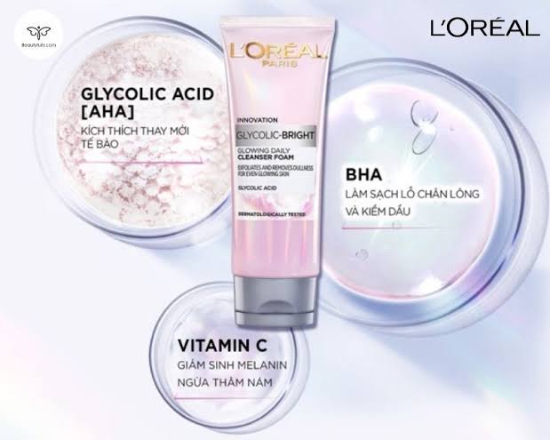 images (4) sua-rua-mat-loreal-hong-glycolic-bright-sang-da